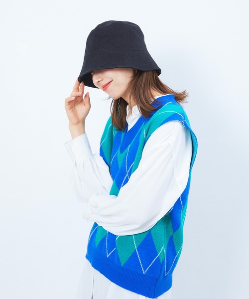 Alite cloth（アリーテクロス）の「ユニセックスﾊﾞｹｯﾄﾊｯﾄ（ハット・レディース・ブラック/ベージュ/ブラウン・FREE）」の9枚目の写真