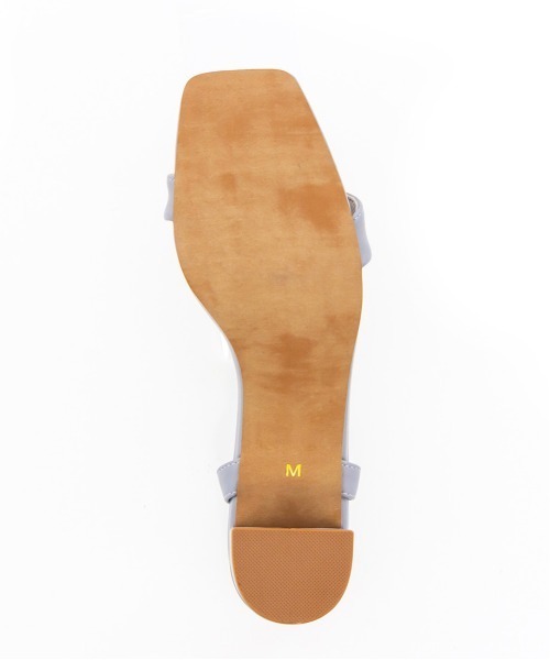 RANDA（ランダ）の「ストレスフリー/ゴールドピースチャンキーヒールサンダル（サンダル・レディース・ブラック/ブルー/アイボリー/グレイッシュベージュ・LL/M/L/S）」の17枚目の写真