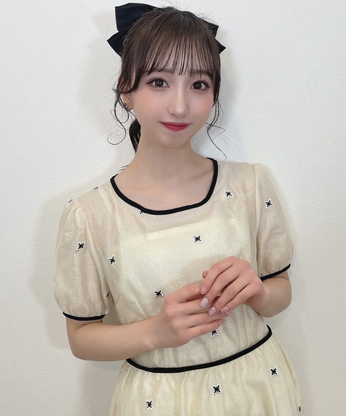 titty&Co. PETIT(ティティアンドコープティ)の「【titty&Co.PETIT】バタフライミディワンピース(ワンピース・レディース・アイボリー・FREE)」の12枚目の写真
