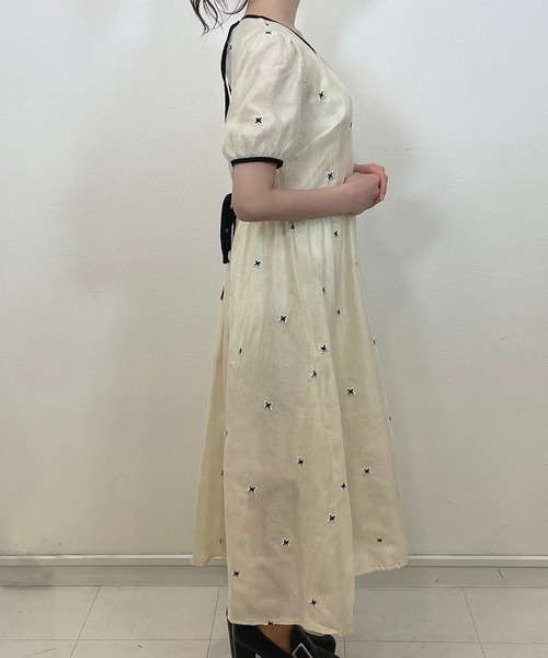 titty&Co. PETIT(ティティアンドコープティ)の「【titty&Co.PETIT】バタフライミディワンピース(ワンピース・レディース・アイボリー・FREE)」の14枚目の写真