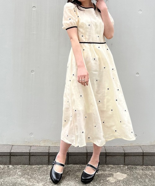 titty&Co. PETIT(ティティアンドコープティ)の「【titty&Co.PETIT】バタフライミディワンピース(ワンピース・レディース・アイボリー・FREE)」の19枚目の写真