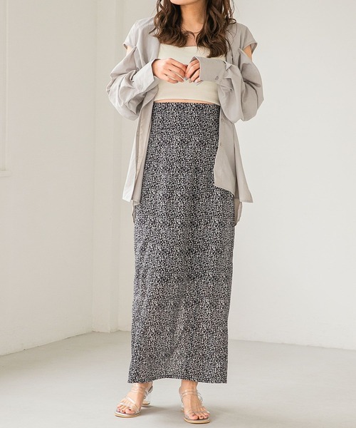 Heather(ヘザー)の「ショルダースリットシャツ 275065(シャツ/ブラウス・レディース・ホワイト/グレー/オレンジ/グリーン・FREE)」の10枚目の写真