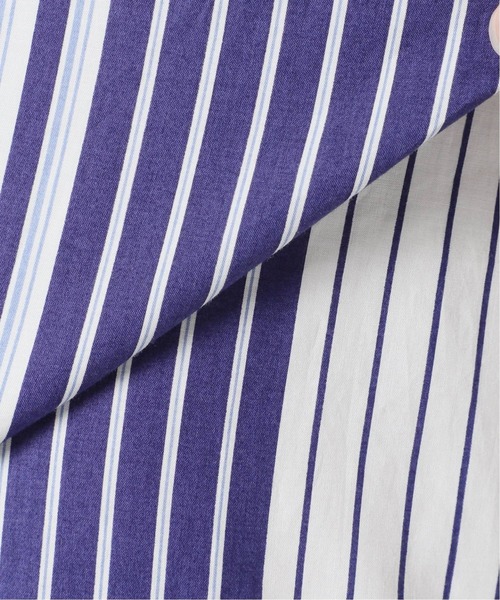 IENA（イエナ）の「ストライプパターンラッフルスカート（スカート・レディース・サックスブルー・40/38/36/34）」の18枚目の写真