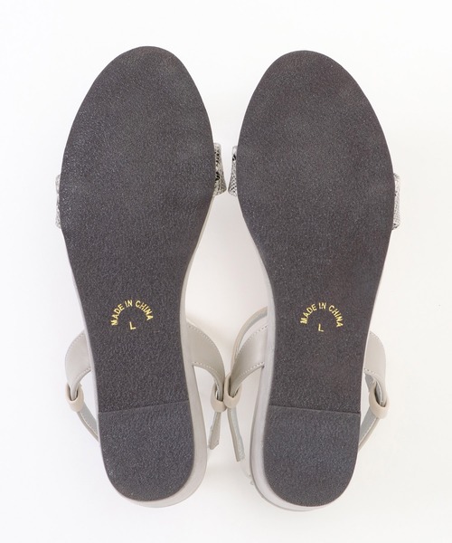 ikka（イッカ）の「ワンベルトロウサンダル（サンダル・レディース・グレー/ブラック/ベージュ・M/L）」の12枚目の写真