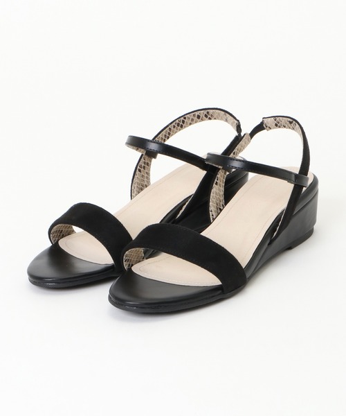 ikka（イッカ）の「ワンベルトロウサンダル（サンダル・レディース・グレー/ブラック/ベージュ・M/L）」の6枚目の写真