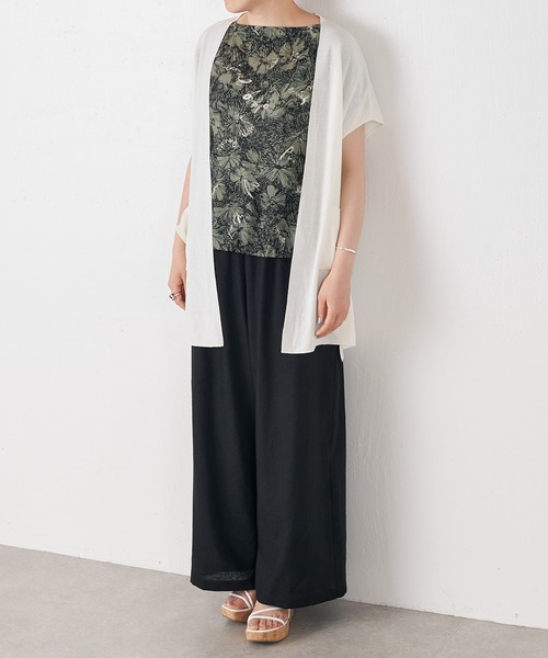 341t*美品 ビアズリー BEARDSLEY オールドフラワーブラウス 341t*美品 ビアズリー BEARDSLEY オールドフラワーブラウス