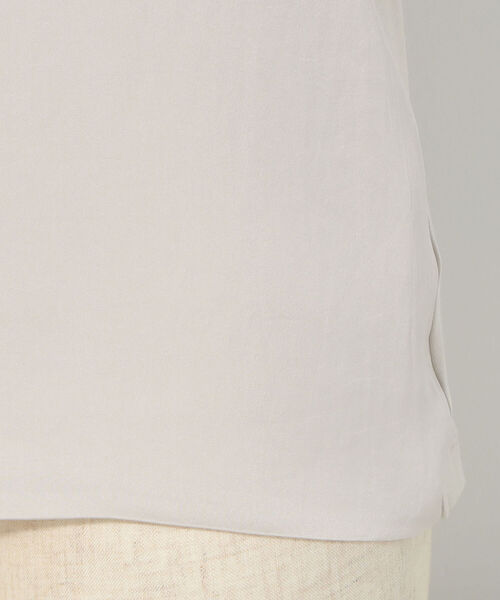 NOLLEY’S（ノーリーズ）の「サテン×ベア天キャミソール（キャミソール・レディース・ホワイト/ベージュ/ネイビー・36/38）」の6枚目の写真