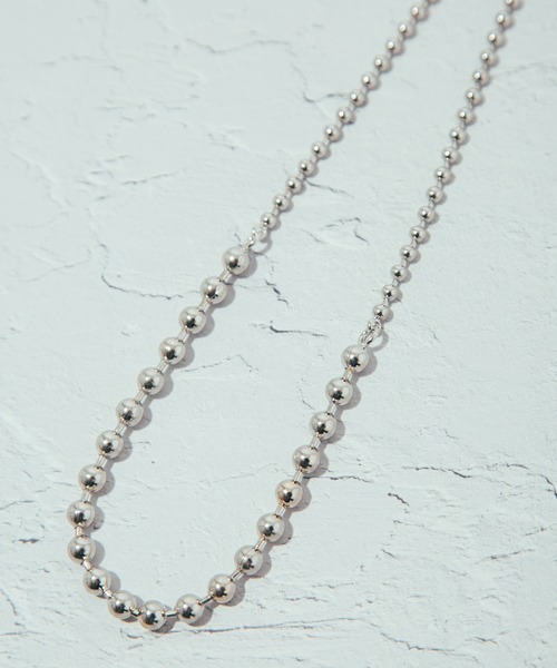COLOR TOKYO ACCESSORIES(カラートウキョウアクセサリー)の「MIXメタルボールネックレス(ネックレス・レディース・Silver/GOLD・FREE)」の2枚目の写真