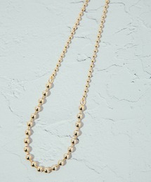 COLOR TOKYO ACCESSORIES | MIXメタルボールネックレス(ネックレス)