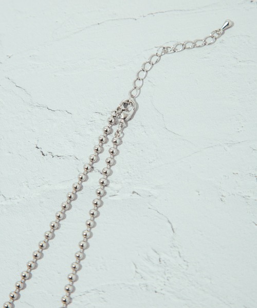 COLOR TOKYO ACCESSORIES(カラートウキョウアクセサリー)の「MIXメタルボールネックレス(ネックレス・レディース・Silver/GOLD・FREE)」の8枚目の写真