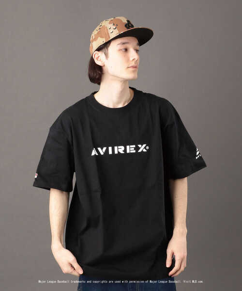 AVIREX（アヴィレックス）の「【MLB×AVIREX】ヤンキース Tシャツ/YANKEES T-SHIRT（Tシャツ/カットソー・メンズ・ホワイト/ブラック・SMALL/XX-LARGE/LARGE/MEDIUM/X-LARGE）」の13枚目の写真