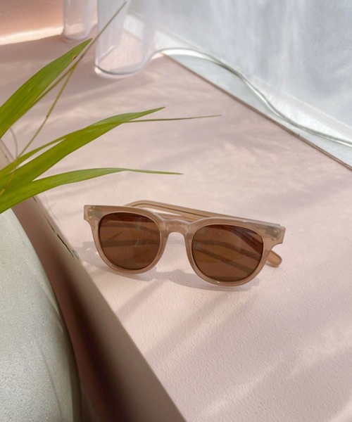 Heather（ヘザー）の「HEサングラス　284737（サングラス・レディース・ベージュ/ブラウン/ピンク・ONE SIZE）」の2枚目の写真