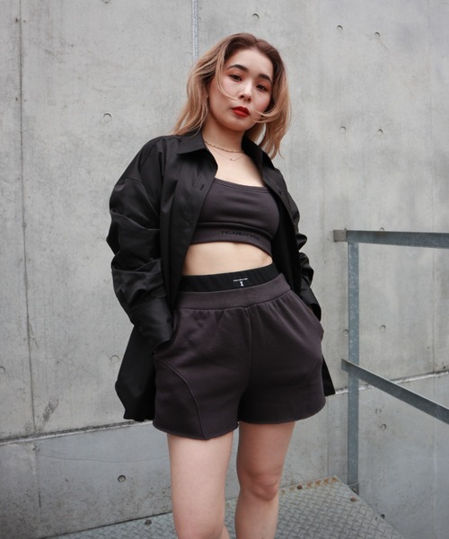 FIG&VIPER(フィグアンドバイパー)の「Wウエスト切替SP(その他パンツ・レディース・ピンク/ダークグレー/ライトグレー・FREE)」の14枚目の写真