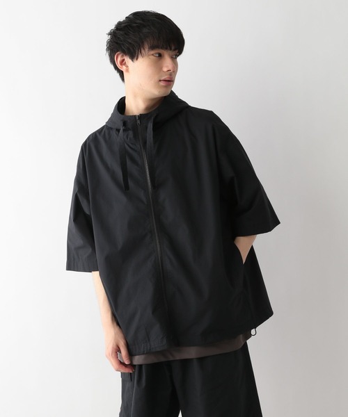 GLOBAL WORK（グローバルワーク）の「エアカルシャツ/Blintw/276279（シャツ/ブラウス・メンズ・ブラック/ミント・MEDIUM/LARGE）」の2枚目の写真