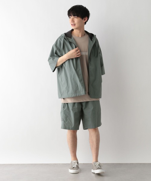 GLOBAL WORK（グローバルワーク）の「エアカルシャツ/Blintw/276279（シャツ/ブラウス・メンズ・ブラック/ミント・MEDIUM/LARGE）」の19枚目の写真