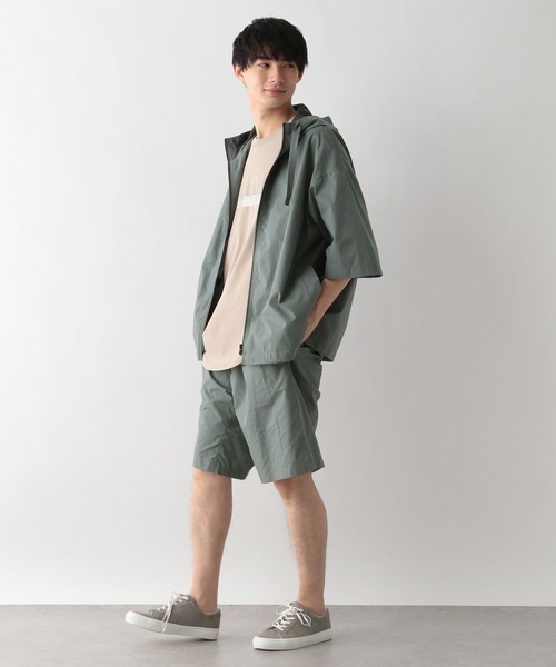 GLOBAL WORK（グローバルワーク）の「エアカルシャツ/Blintw/276279（シャツ/ブラウス・メンズ・ブラック/ミント・MEDIUM/LARGE）」の3枚目の写真