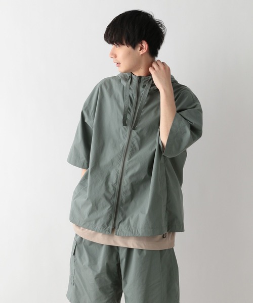 GLOBAL WORK（グローバルワーク）の「エアカルシャツ/Blintw/276279（シャツ/ブラウス・メンズ・ブラック/ミント・MEDIUM/LARGE）」の13枚目の写真