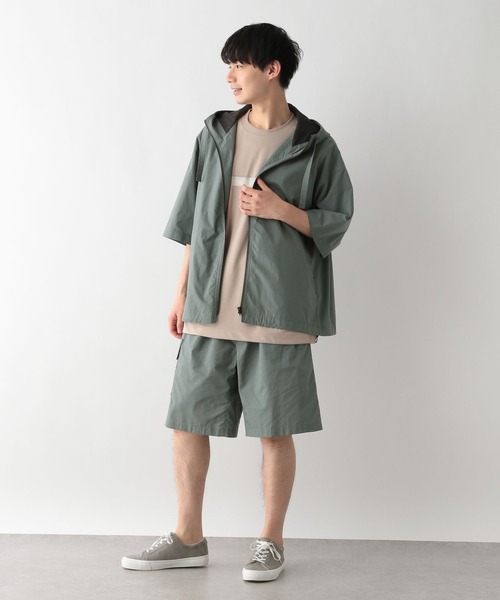 GLOBAL WORK（グローバルワーク）の「エアカルシャツ/Blintw/276279（シャツ/ブラウス・メンズ・ブラック/ミント・MEDIUM/LARGE）」の7枚目の写真