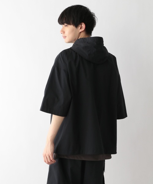 GLOBAL WORK（グローバルワーク）の「エアカルシャツ/Blintw/276279（シャツ/ブラウス・メンズ・ブラック/ミント・MEDIUM/LARGE）」の4枚目の写真