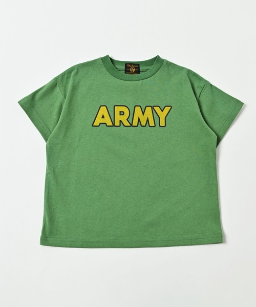 Life Support Products（ライフサポートプロダクツ）の「半袖プリントT（80～150cm）（Tシャツ/カットソー・キッズ・ライトブルー/ブラック/ベージュ/オフホワイト/カーキ/イエロー/ブルー/杢グレー/チャコール/テラコッタ・90/100/110/120/80/130/95/140/150）」の7枚目の写真