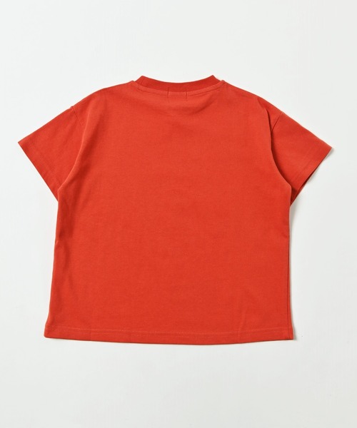 Life Support Products（ライフサポートプロダクツ）の「半袖プリントT（80～150cm）（Tシャツ/カットソー・キッズ・ライトブルー/ブラック/ベージュ/オフホワイト/カーキ/イエロー/ブルー/杢グレー/チャコール/テラコッタ・90/100/110/120/80/130/95/140/150）」の13枚目の写真