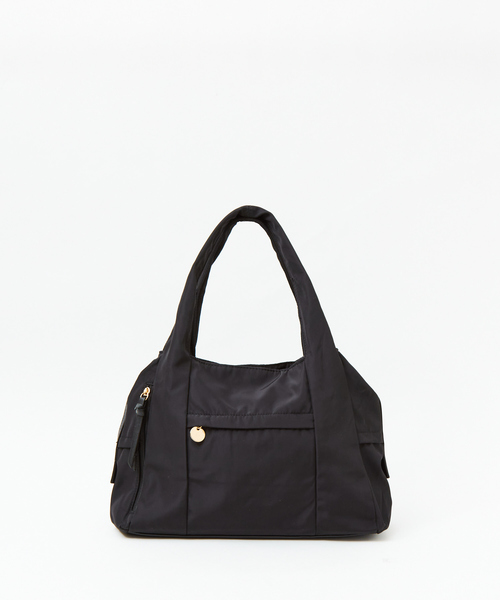 Abahouse Devinette（ドゥヴィネット）の「【Avancer】フェイクレザーコンビナイロントートバッグ（ボストンバッグ・レディース・グレー/ピンクベージュ/ブラック・フリー）」の15枚目の写真