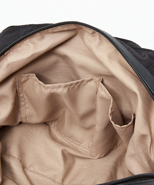 Abahouse Devinette（ドゥヴィネット）の「【Avancer】フェイクレザーコンビナイロントートバッグ（ボストンバッグ・レディース・グレー/ピンクベージュ/ブラック・フリー）」の21枚目の写真