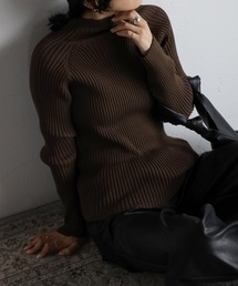 ap retro | シンプルハイネックリブニット(ニット/セーター)