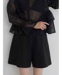 ピンタックショートパンツ【低身長~高身長】