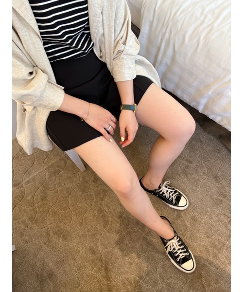 JUMELLE（ジュメロ）の「ピンタックショートパンツ【低身長~高身長】（その他パンツ・レディース・ブラック・FREE/M/S）」の13枚目の写真