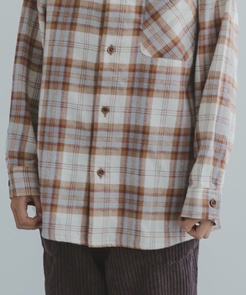 pairmanon（ペアマノン）の「【かぞくおそろい】スタンドカラーポケット付き長袖シャツ（シャツ/ブラウス・キッズ・ブラック系その他2/ベージュ系その他2/ブルー系その他2/ブルー系その他4・110/120/150/140/130/100/90）」の13枚目の写真