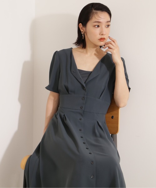 フロントボタンノーブルワンピース ワンピース Natural Beauty Basic ナチュラルビューティーベーシック のファッション通販 Zozotown