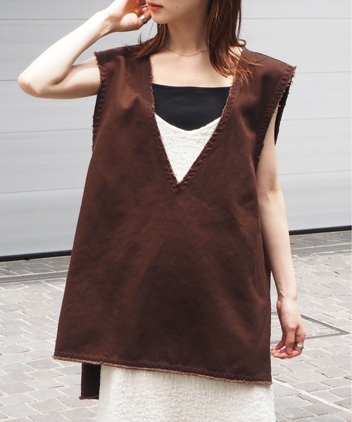 tiptop（ティップトップ）の「【ZOZO限定アイテム】フリンジ使いV