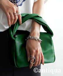 antiqua（アンティカ）の「クロスハンドルバッグ（ハンドバッグ）」