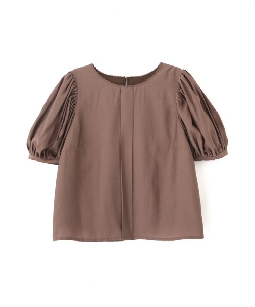 PROPORTION BODY DRESSING(プロポーションボディドレッシング)の「フロントタックボリュームスリーブブラウス(シャツ/ブラウス・レディース・ブラウン/グレー/ブルー・FREE)」の6枚目の写真