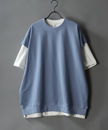 SITRY | Big silhouette sweat vest×wide T-shirt/ビッグシルエット スウェットベスト×ワイドTシャツ(ベスト)