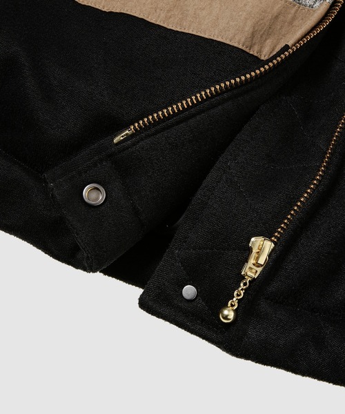 SASQUATCHfabrix.（サスクワァッチファブリックス）の「“横田基地” FLIGHT JACKET（ブルゾン・メンズ・カーキ/ブラック・L/M）」の7枚目の写真