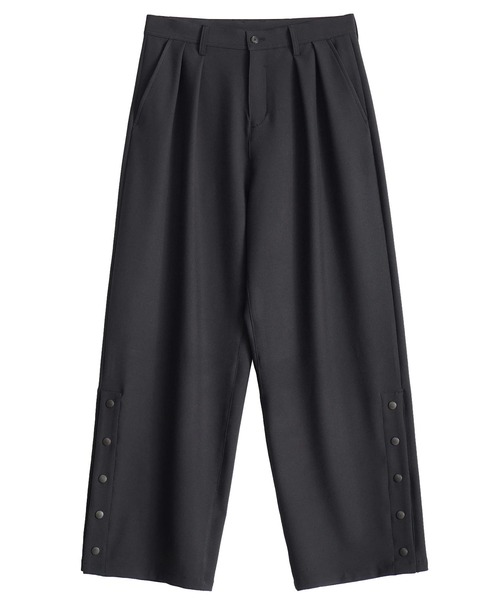 SHAREEF（シャリーフ）の「HEM SLIT WIDE PANTS（その他パンツ・メンズ・ブラック/パープル/レッド/ミント・1/2/3）」の5枚目の写真