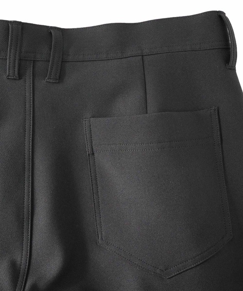 SHAREEF（シャリーフ）の「HEM SLIT WIDE PANTS（その他パンツ・メンズ・ブラック/パープル/レッド/ミント・1/2/3）」の9枚目の写真