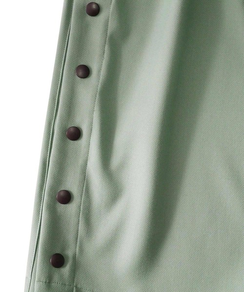 SHAREEF（シャリーフ）の「HEM SLIT WIDE PANTS（その他パンツ・メンズ・ブラック/パープル/レッド/ミント・1/2/3）」の12枚目の写真