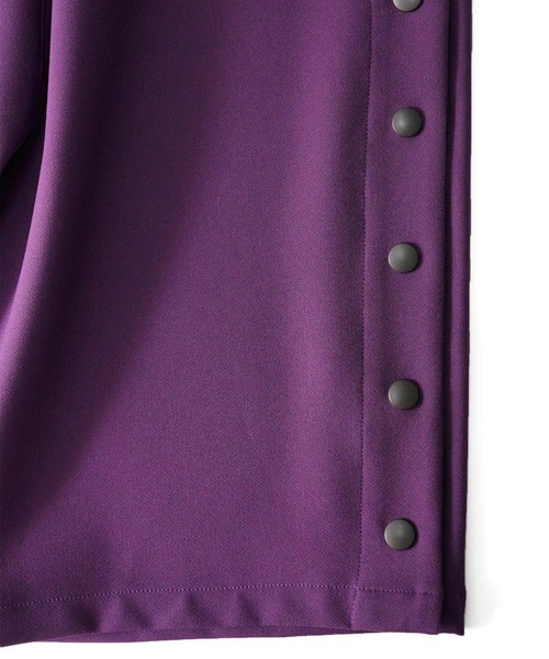 SHAREEF（シャリーフ）の「HEM SLIT WIDE PANTS（その他パンツ・メンズ・ブラック/パープル/レッド/ミント・1/2/3）」の17枚目の写真