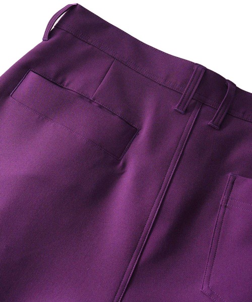 SHAREEF（シャリーフ）の「HEM SLIT WIDE PANTS（その他パンツ・メンズ・ブラック/パープル/レッド/ミント・1/2/3）」の19枚目の写真