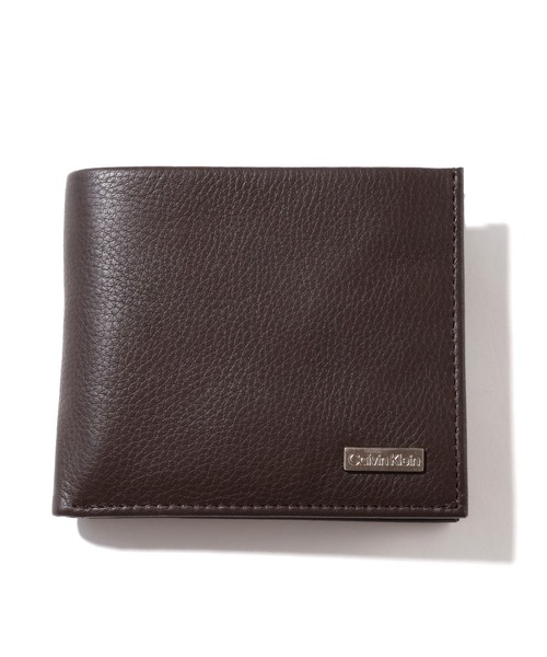 Calvin Klein(カルバン・クライン)の「【Calvin Klein/カルバンクライン】ワンポイント レザーコンパクトウォレット(財布・メンズ・ブラック/ブラウン・FREE)」の11枚目の写真