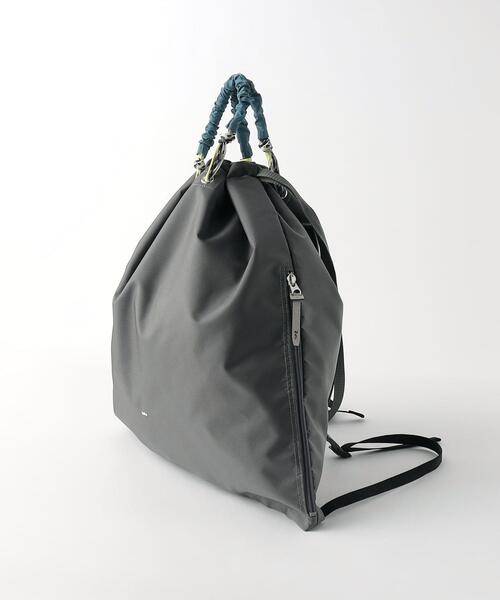 zattu RAIMO-LQ バッグ　リュック　バックパック　ダークグレー zattu（ザッツ）の「＜zattu＞RAIMO LQ バッグ（ショルダー