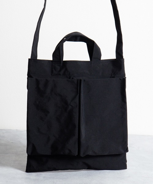 And A(アンドエー)の「ITTI イッチ / ANNIE HELMET VEGETABLE BAG - S / CERATO WR / アニーヘルメットバッグ(Sサイズ) ナイロンショルダーバッグ / ITTI-BAG-078-A(ショルダーバッグ・メンズ・ホワイト/ブラック/ブラウン・FREE)」の14枚目の写真