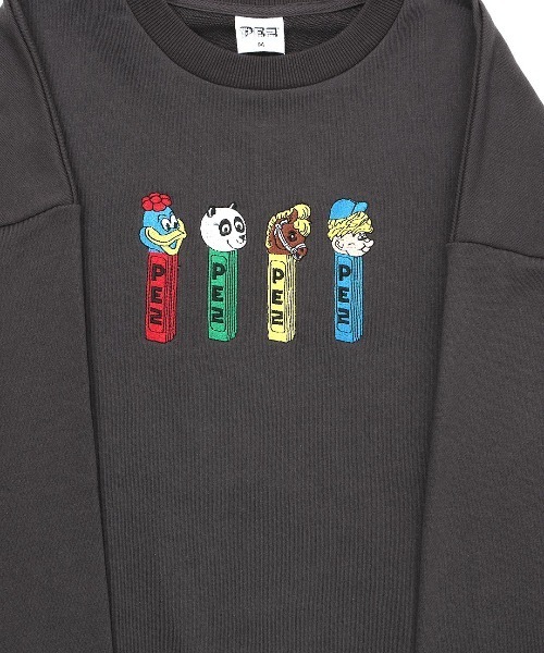 チチカカ（チチカカ）の「PEZ 刺繍プルオーバー 【WEB・一部店舗限定】【ユニセックス】（スウェット・レディース・チャコールグレー/カラフル/オレンジ・MEDIUM/LARGE）」の18枚目の写真