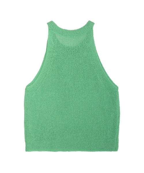 AMAIL（アマイル）の「Petite mesh circle TT（タンクトップ・レディース・ホワイト/ブラック/グリーン・FREE）」の12枚目の写真