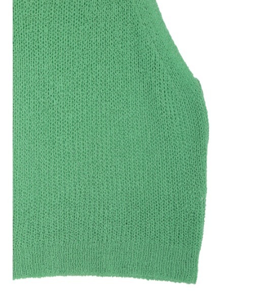 AMAIL（アマイル）の「Petite mesh circle TT（タンクトップ・レディース・ホワイト/ブラック/グリーン・FREE）」の14枚目の写真