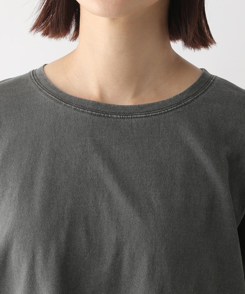 LEPSIM（レプシィム）の「ピグメントショートトップス　352451（Tシャツ/カットソー・レディース・イエロー/グレー・FREE）」の15枚目の写真