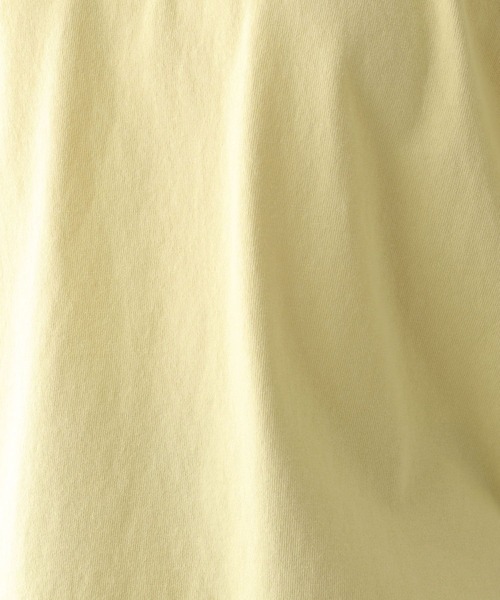 LEPSIM（レプシィム）の「ピグメントショートトップス　352451（Tシャツ/カットソー・レディース・イエロー/グレー・FREE）」の6枚目の写真